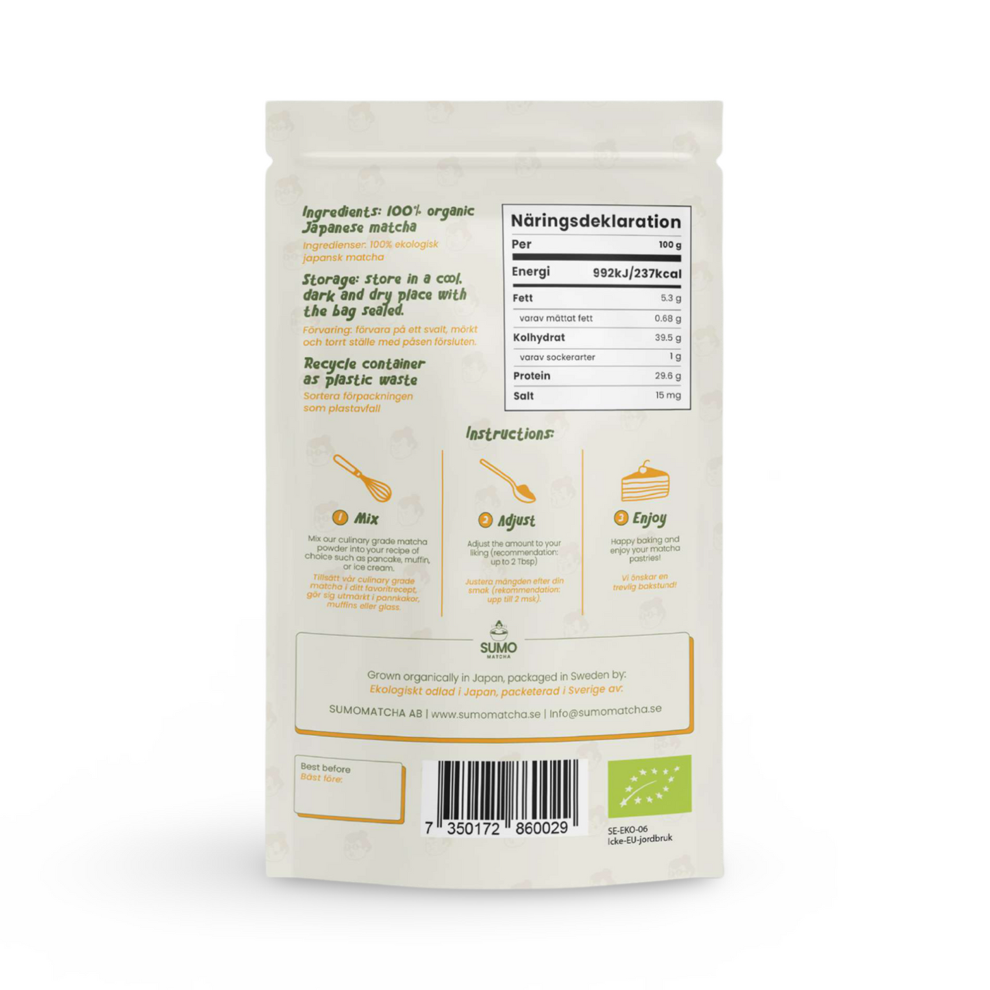 Organic Culinary Matcha 50g