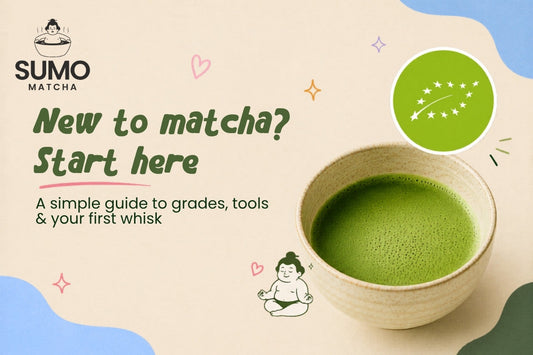 New to matcha? A beginner's guide to grades, tools and your first whisk — by Sumo Matcha